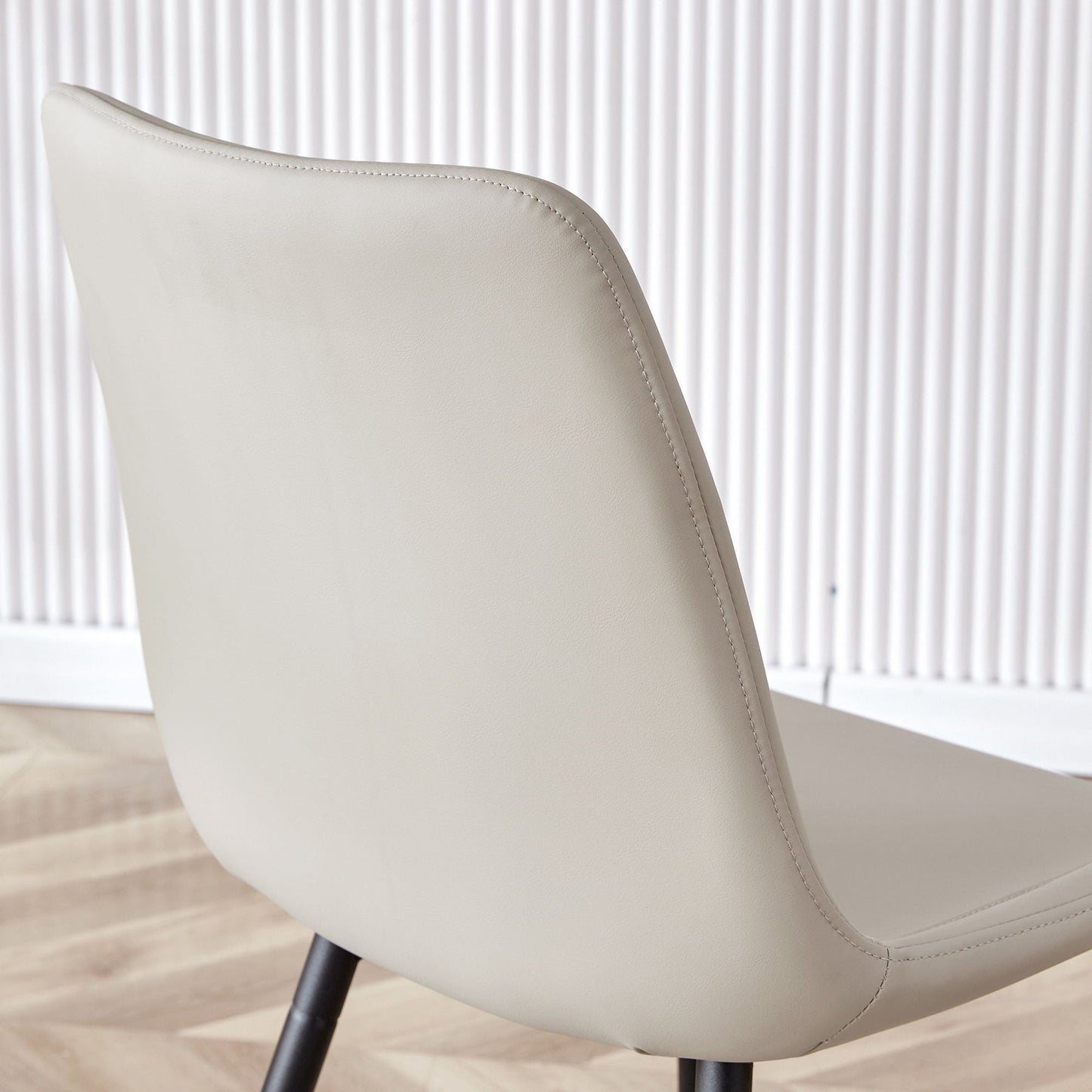 Modern Medieval Style Restaurant Cushioned Chairs With Suede Backrests