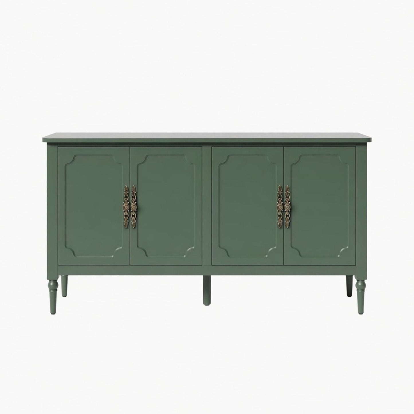 Vintage Buffet Cabinet With Adjustable Shelves
