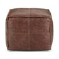 Sheffield - Handcrafted Square Pouf