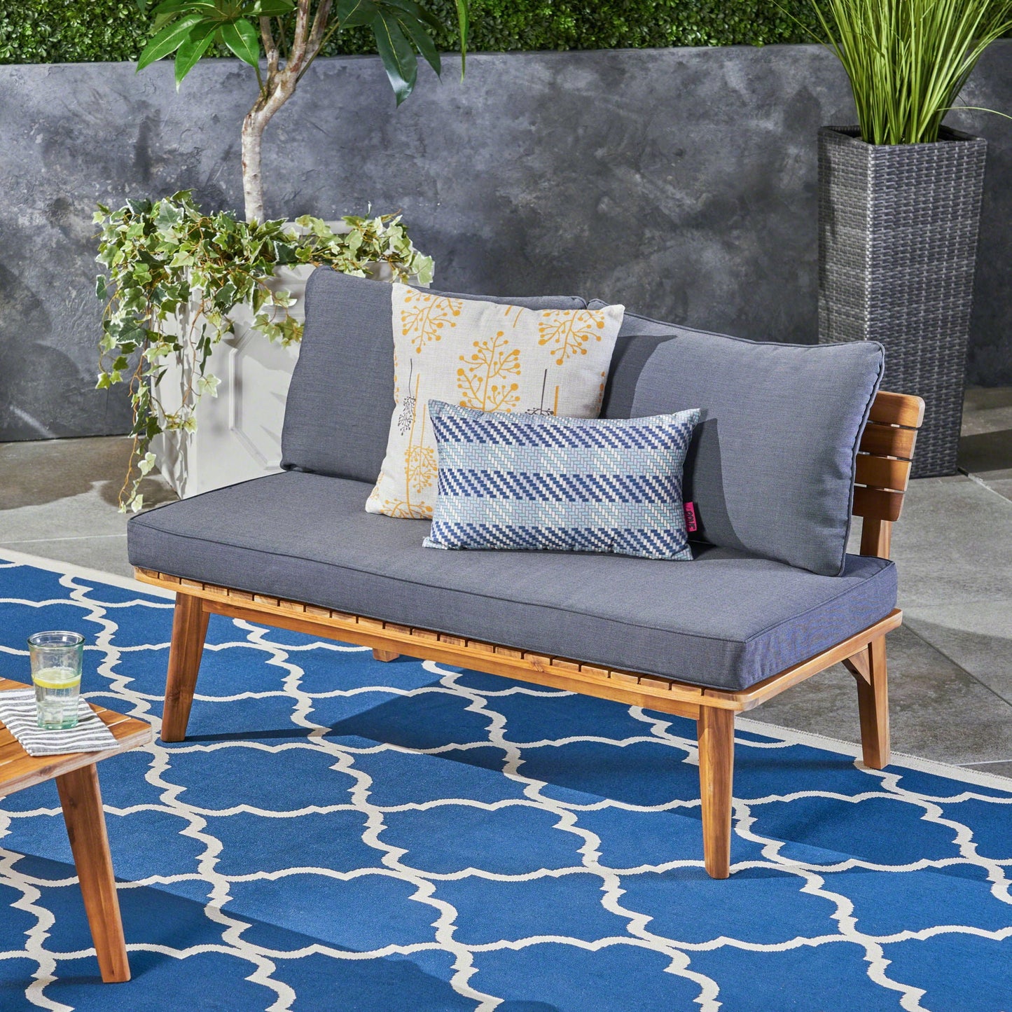 Balmoral Loveseat - Gray
