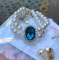 Cat Pearl Necklace Pet Collar