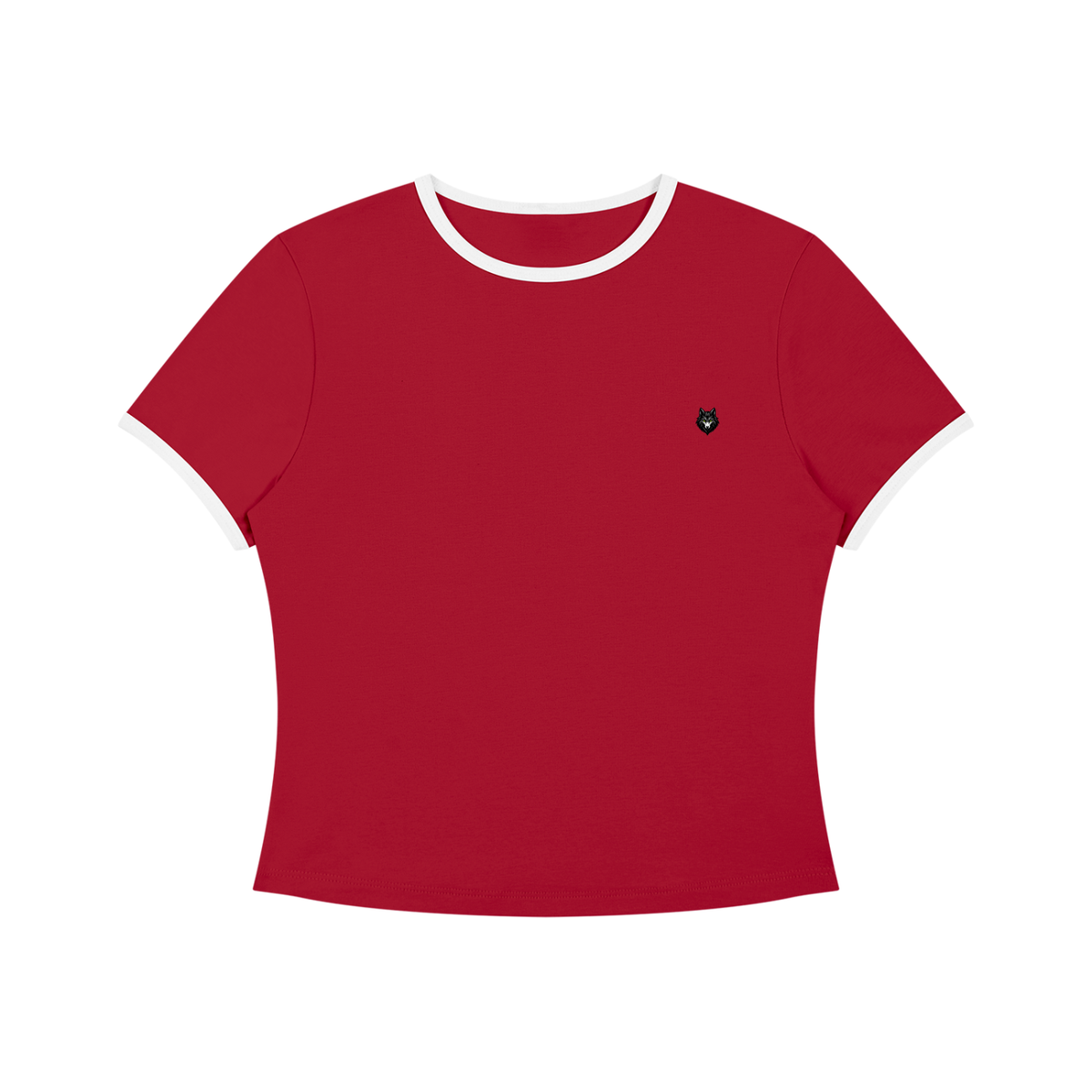 Loki & Ivy Women’s Color Block Crop T-Shirt