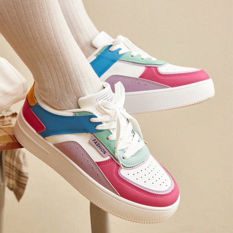 Womens Fashionable Casual Breathable Non-slip Sneakers
