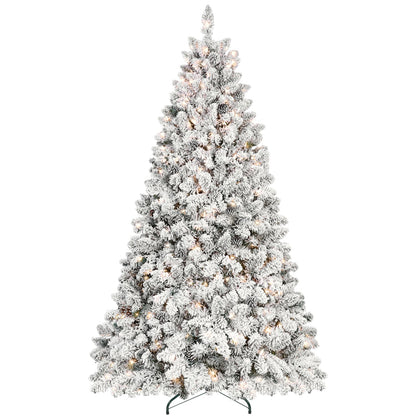 4FT Flocked Christmas Tree with 150 UL Lights