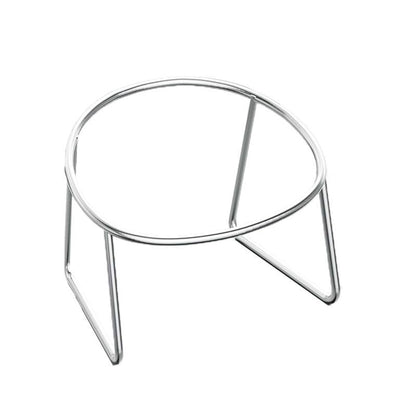 Stainless Steel Cat Water Bowl Pet Neck Protector Elevated Rack Pet Bowl