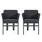 Outdoor Dining Chair, All-Weather Patio Seating For Backyard (Set of 2)