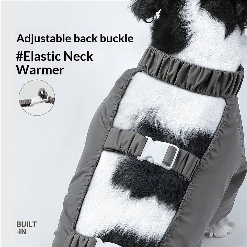 Split-style Anti-dirt Pet Raincoat Set