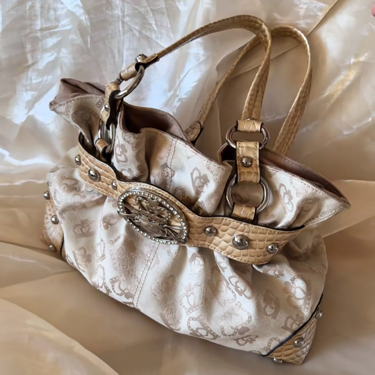 Large-capacity Pleated Bowling Bag For Women