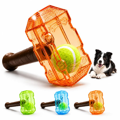 Tennis Ball In Bottle Interactive Dog Chew Toy For Medium And Large Breeds