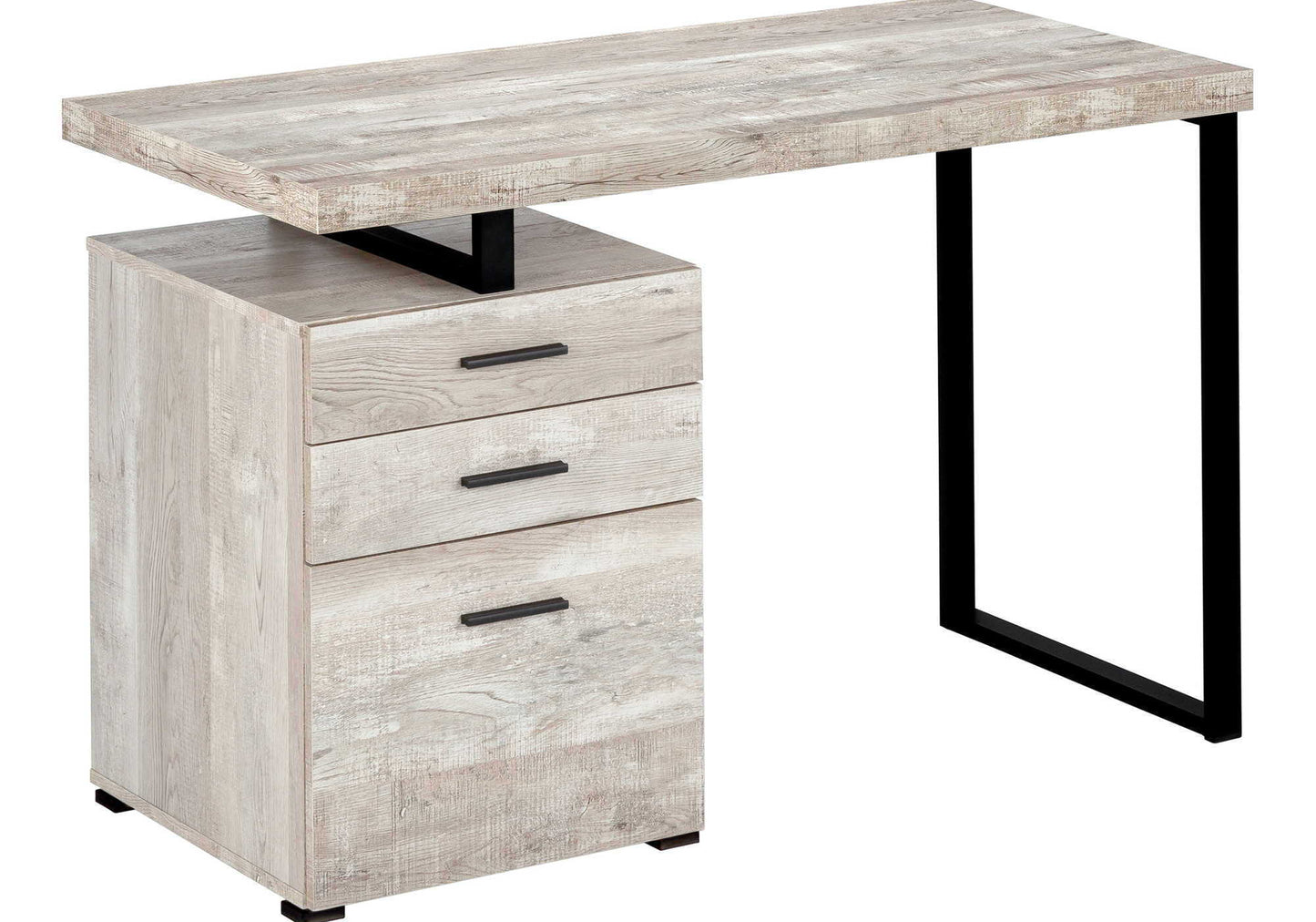 Computer Desk For Home Office, Left or Right Setup with Storage Drawers