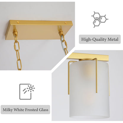 Adjustable Cylindrical Pendant Light