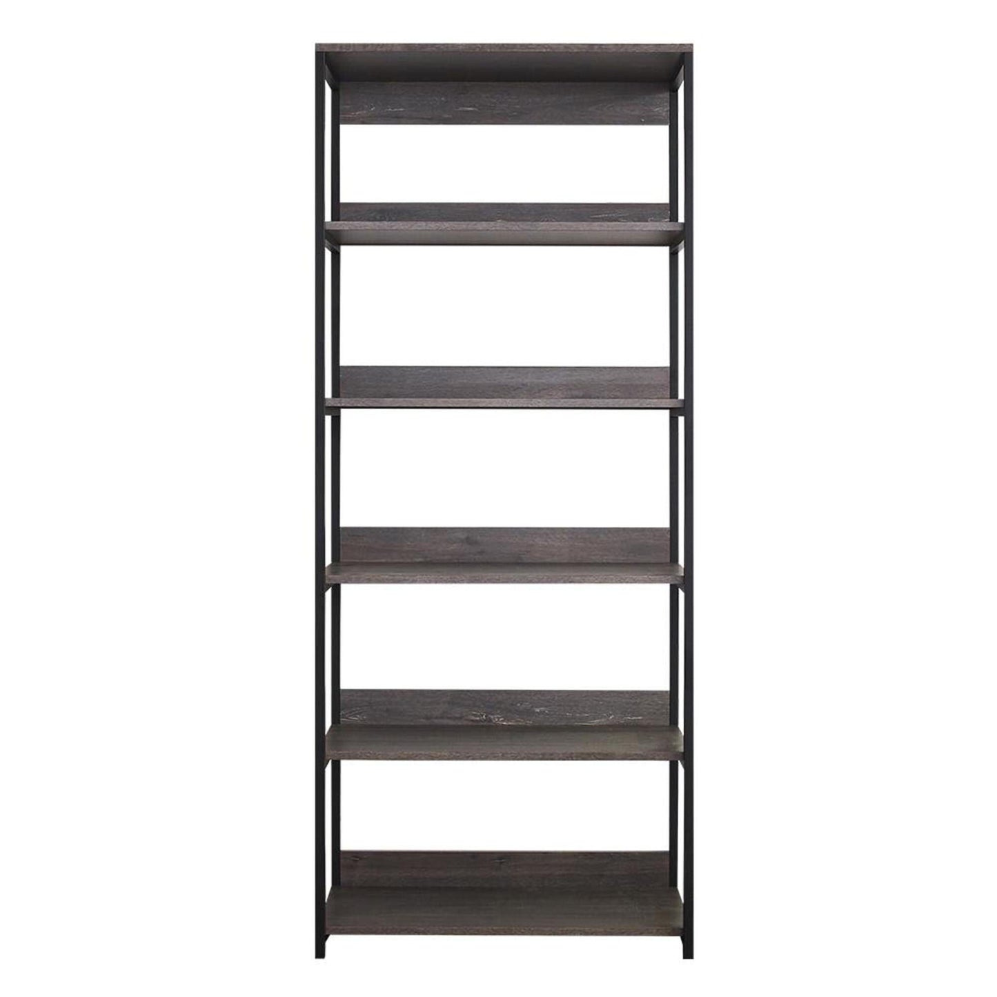 Monica - Walk-In Closet System With Modular Design - Rustic