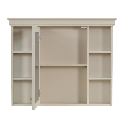 Wall Mounted Bathroom Storage Cabinet With Mirror Door