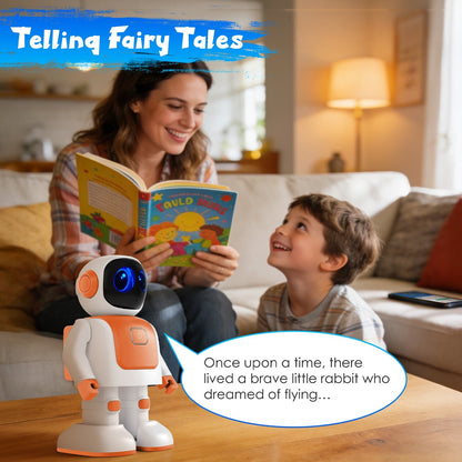 AI Dancing Robot Toy with Bluetooth Music & Voice Assistant