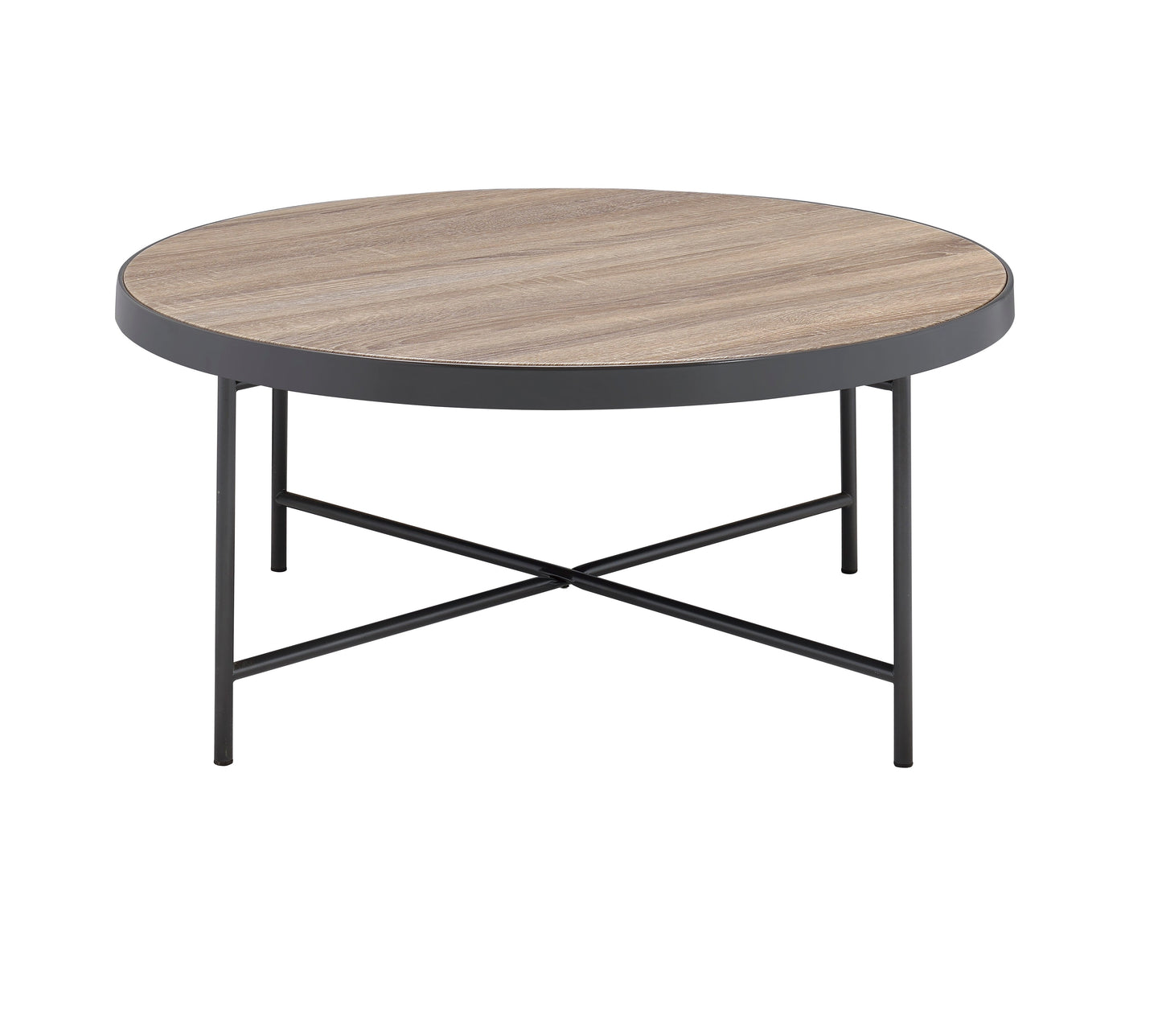 Bage Weathered Round Coffee Table