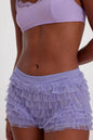 Lace-layered Cake Shorts For Women