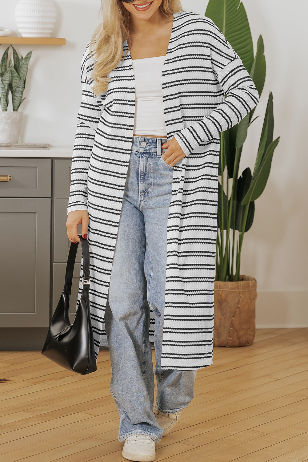 Millie Open Front Duster Cardigan