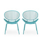 Elba Contemporary Chair Set For Outdoor Relaxation