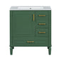 Traditional Bathroom Vanity Set With Soft Close Doors