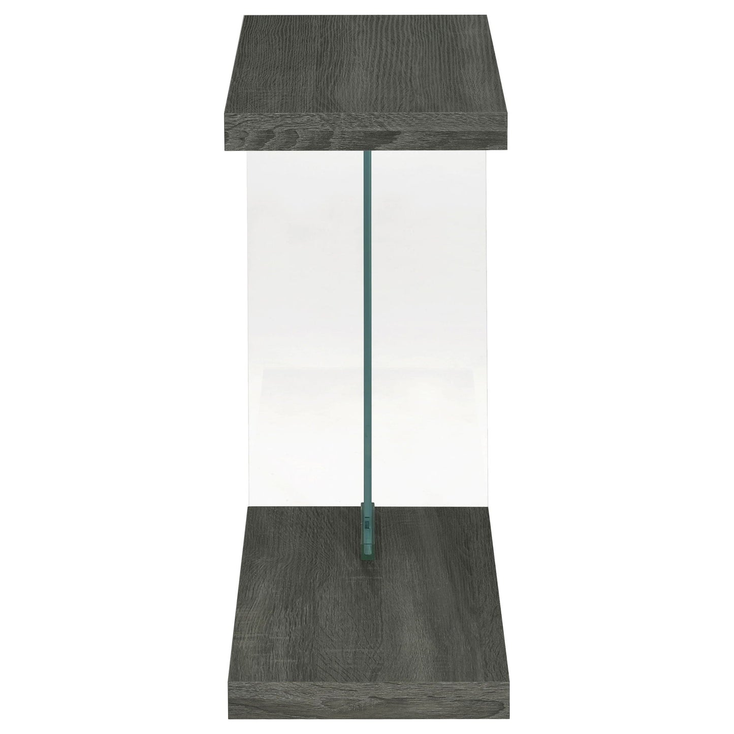 Sampson - C Shaped Side Table - Gray
