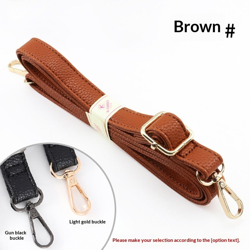 Bag Lychee Grain Crossbody Shoulder Versatile Bag Sold Separately Wide Backpack Strap
