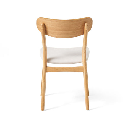 Dining Chairs With Cushioned Seat (Set of 2)