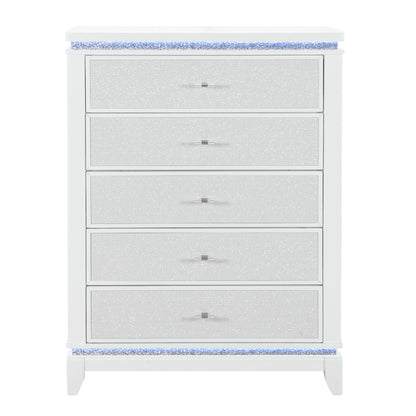 Adalid - Chest With LED Lighting - White