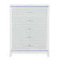 Adalid - Chest With LED Lighting - White