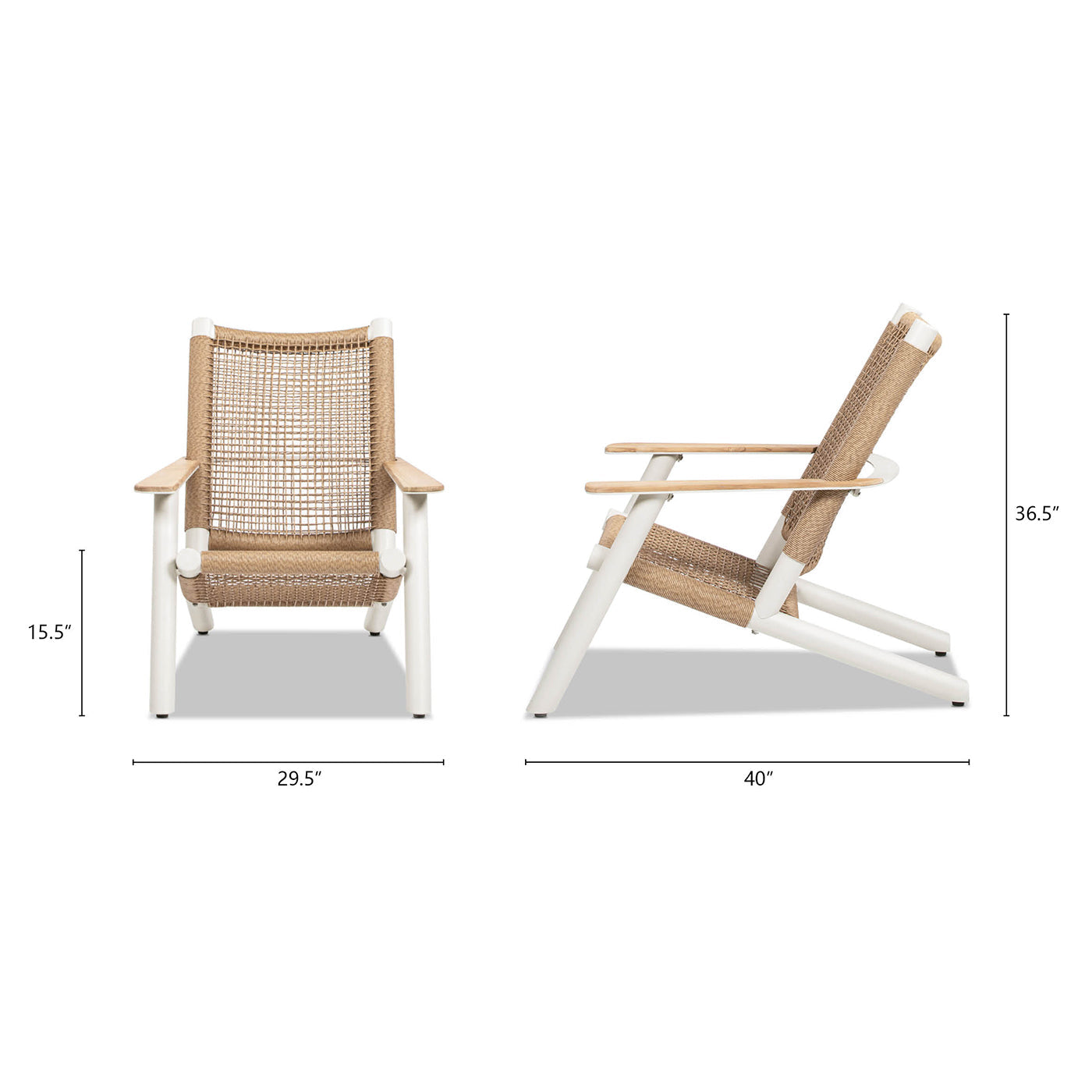 Atlas Adirondack Outdoor Lounge Chair