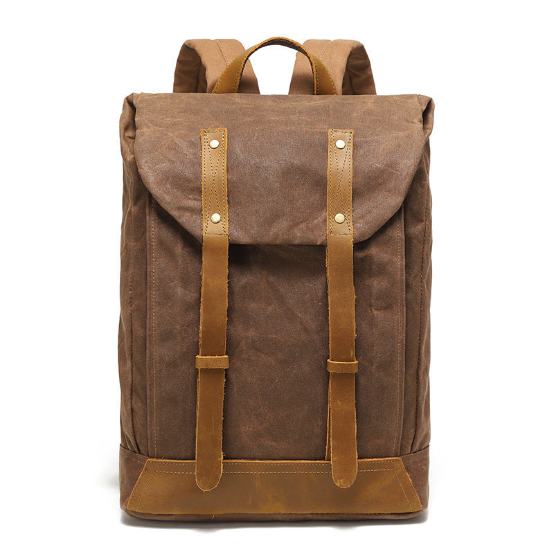 Outdoor Canvas Waterproof Sports Travel Backpack