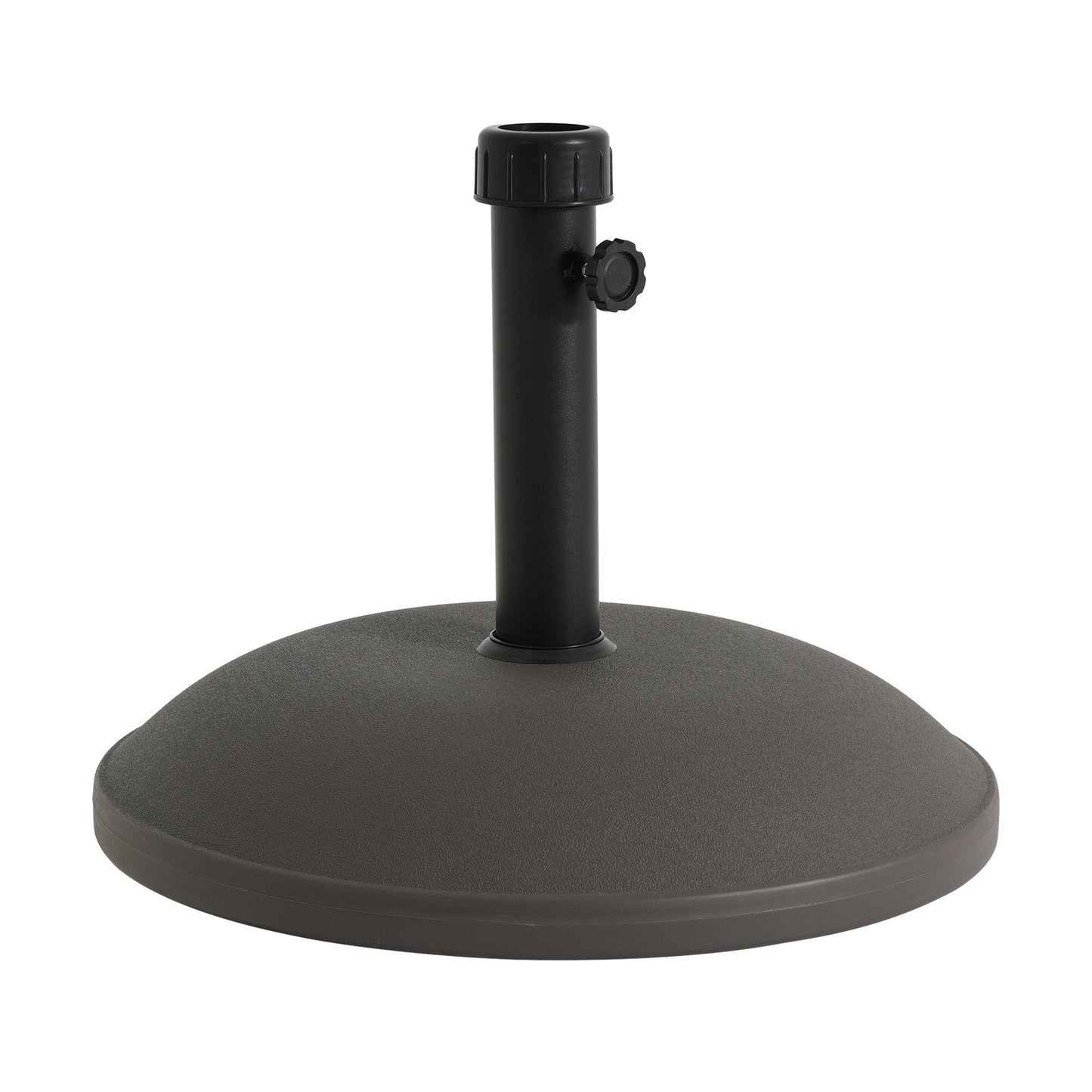 Ander Outdoor 68-Pound Round Umbrella Base - Brown