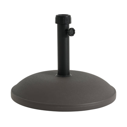 Ander Outdoor 68-Pound Round Umbrella Base - Brown