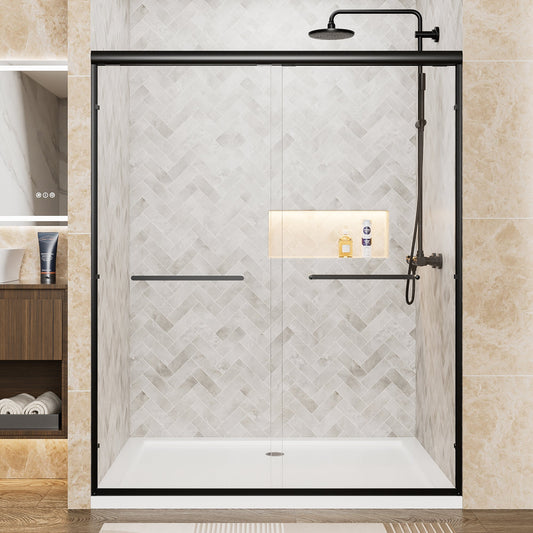 56"-60" W x 72" H Matte Shower Door