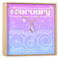 February Birthday Gemstone Necklace