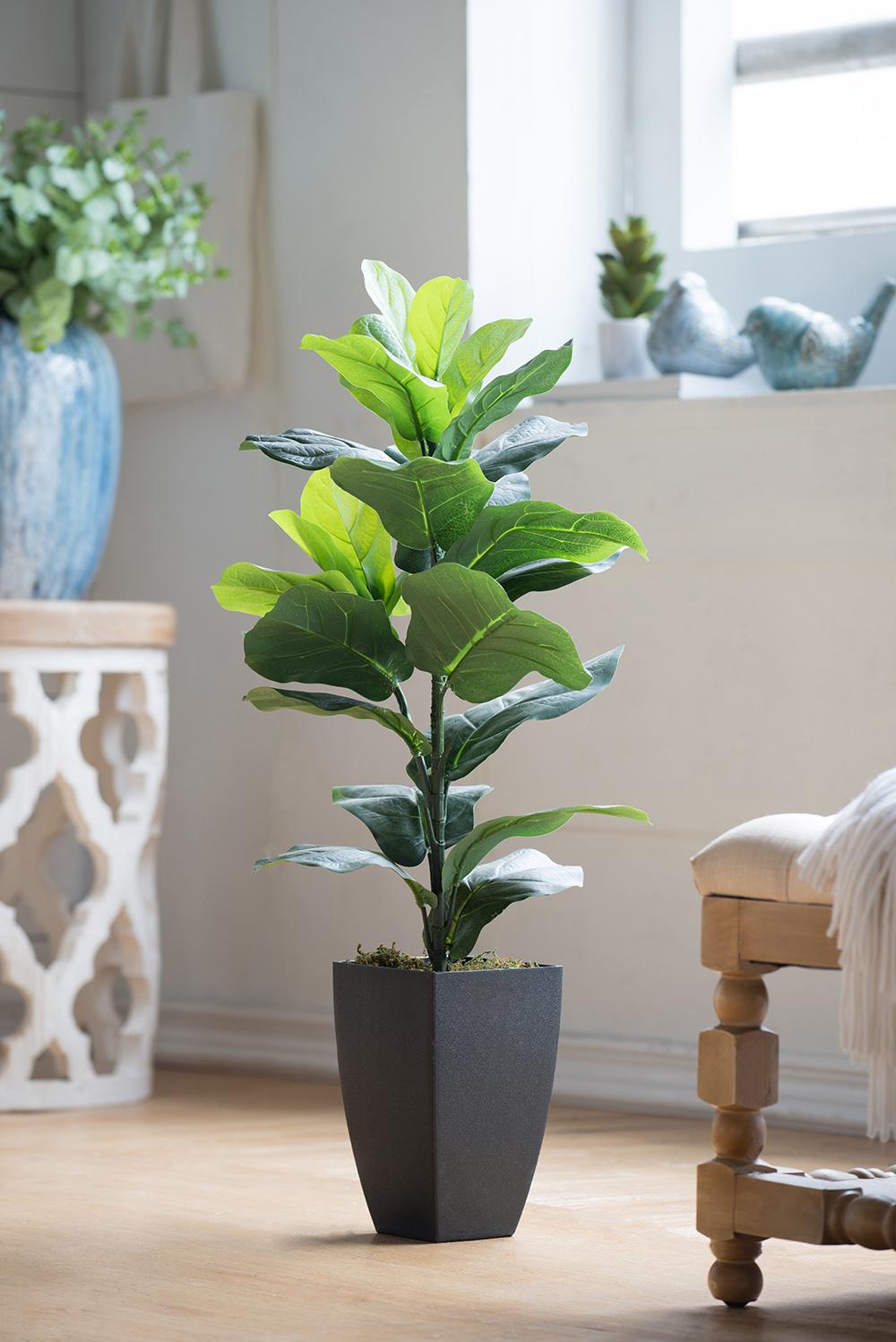 20x16x35" Artificial Fiddle-Leaf Fig Potted Plant
