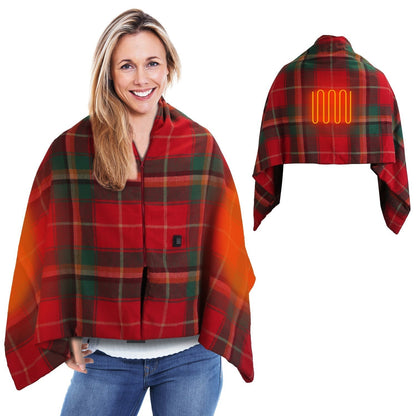USB Heated Shawl, 77"x24", 3 Heat Levels