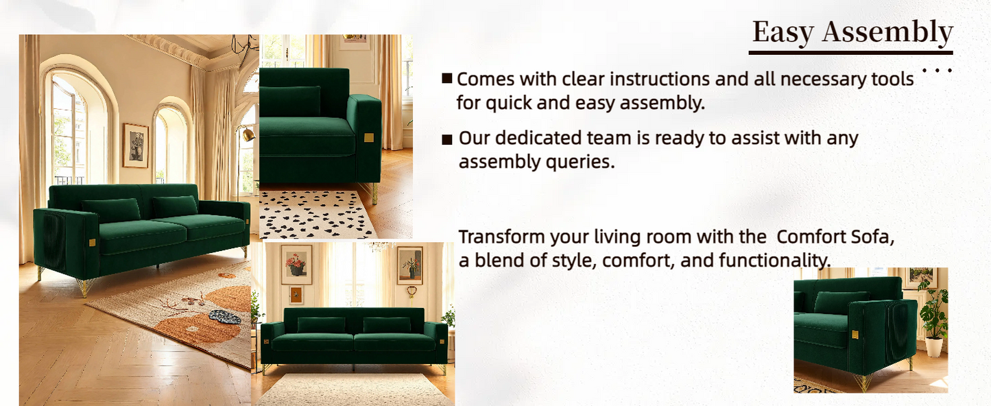 FX-P18-RG2(SOFA) Luxury Emerald