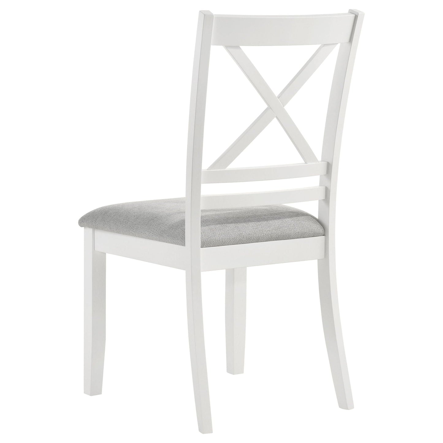 Evanston - Cross Back Dining Side Chair (Set of 2) - White