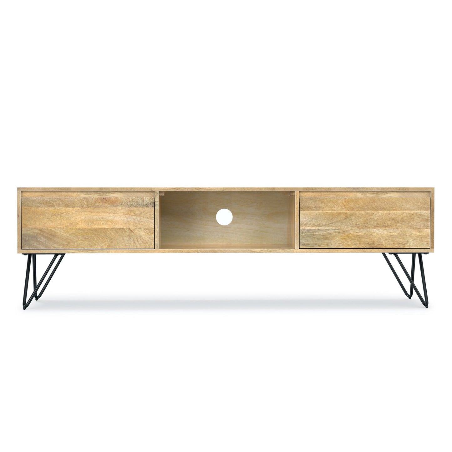 Hunter - Handcrafted TV Media Stand - Natural