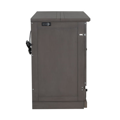 Murphy Bed Chest Cube Cabinet With Charging Station And Large Storage Drawer