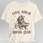Feral Goblin Social Club T-shirt - With Toad