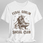 Feral Goblin Social Club T-shirt - With Toad