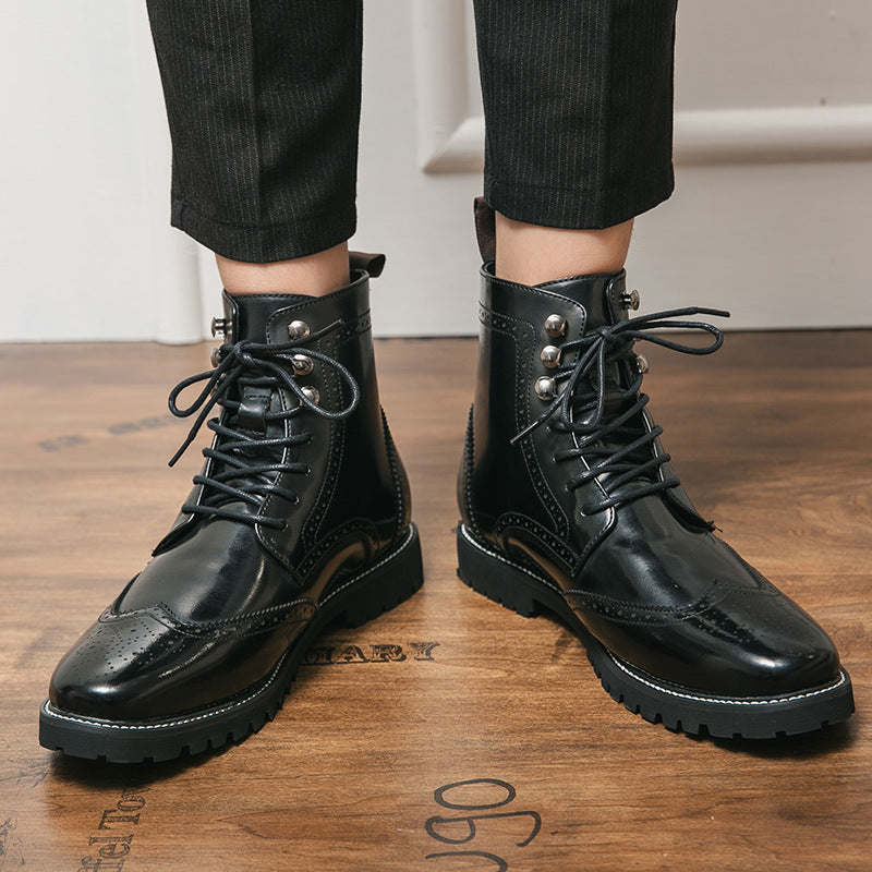 Outdoor Lace Up Fashion Martin Boots
