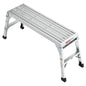 Work Platform Aluminum Portable Bench Folding Ladder