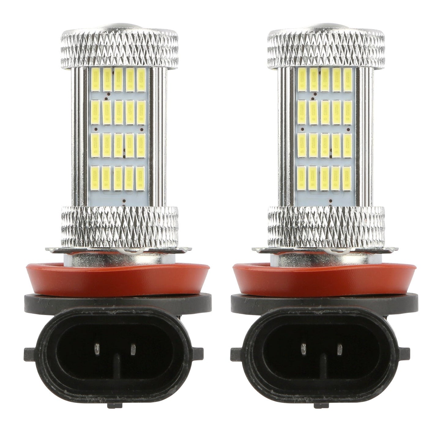 2PCS 800lm H8/H9/ H11 LED Fog DRL Light Bulb IP65 Water-Resistant 360¡ Beam Angle 6000K White
