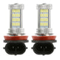 2PCS 800lm H8/H9/ H11 LED Fog DRL Light Bulb IP65 Water-Resistant 360¡ Beam Angle 6000K White