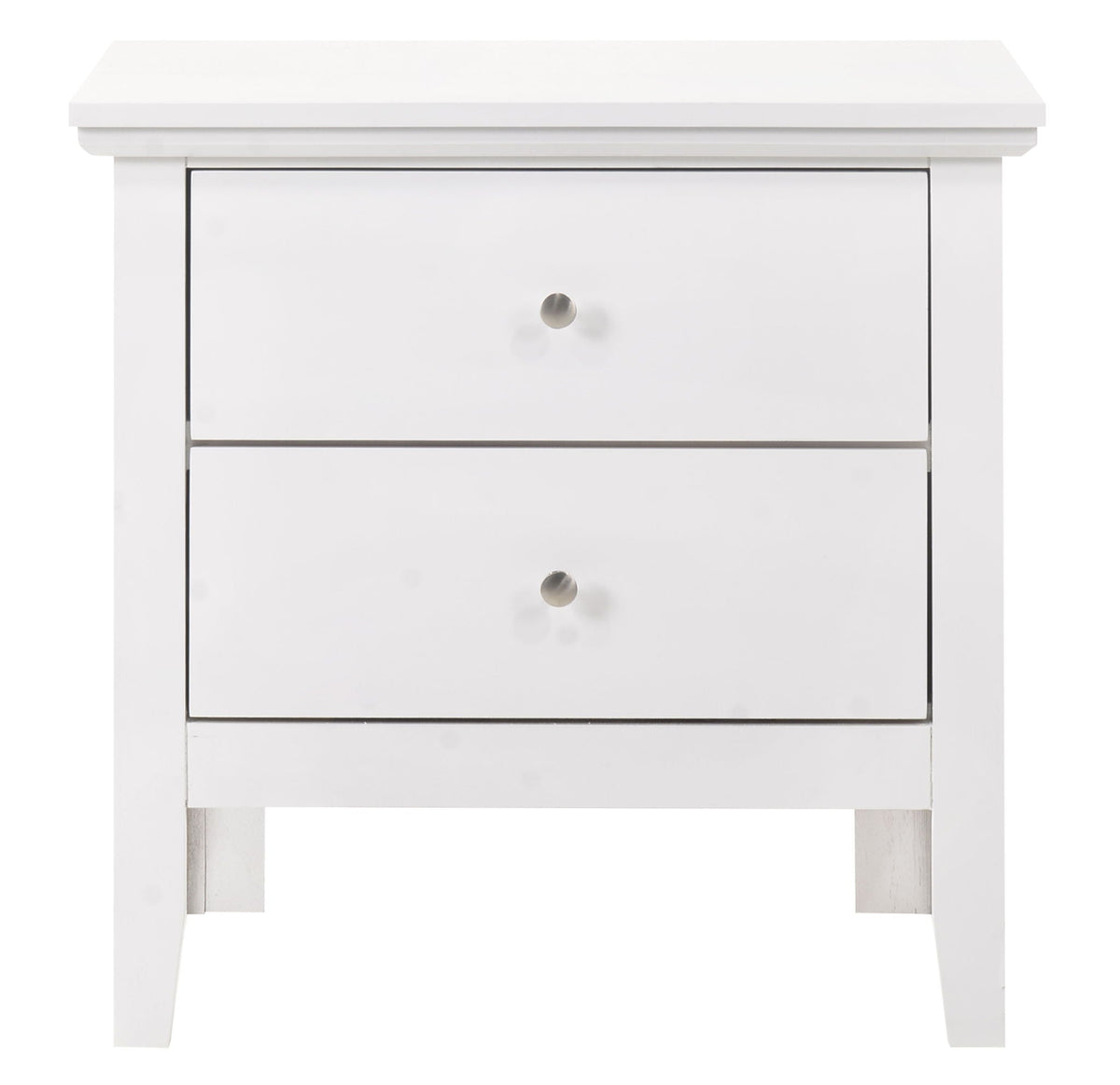 English Dovetailed Drawers Nightstand