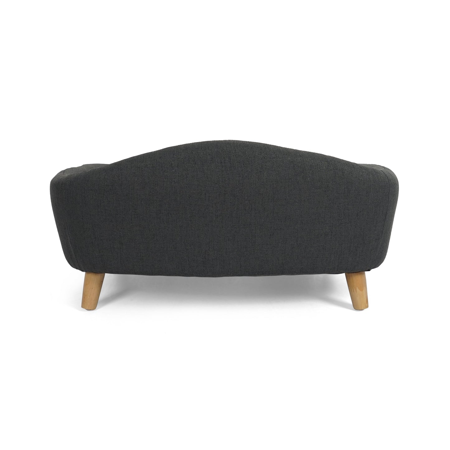 Elevated Dog Bed Frame for Small Dogs with Rubber Wood Legs