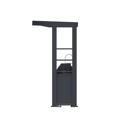 97-Inch 4-Burner Deluxe Stainless Steel Gas Outdoor Kitchen Grill
