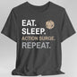 Fighter Class T-Shirt – 'Eat, Sleep, Action Surge, Repeat'